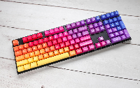 Капачки за механична клавиатура Ducky Afterglow, 108-Keycap Set ABS, Double-Shot, US Layout