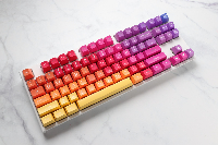 Капачки за механична клавиатура Ducky Afterglow, 108-Keycap Set ABS, Double-Shot, US Layout