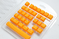 Капачки за механична клавиатура Ducky Yellow 31-Keycap Set Rubber Backlit Double-Shot US Layout