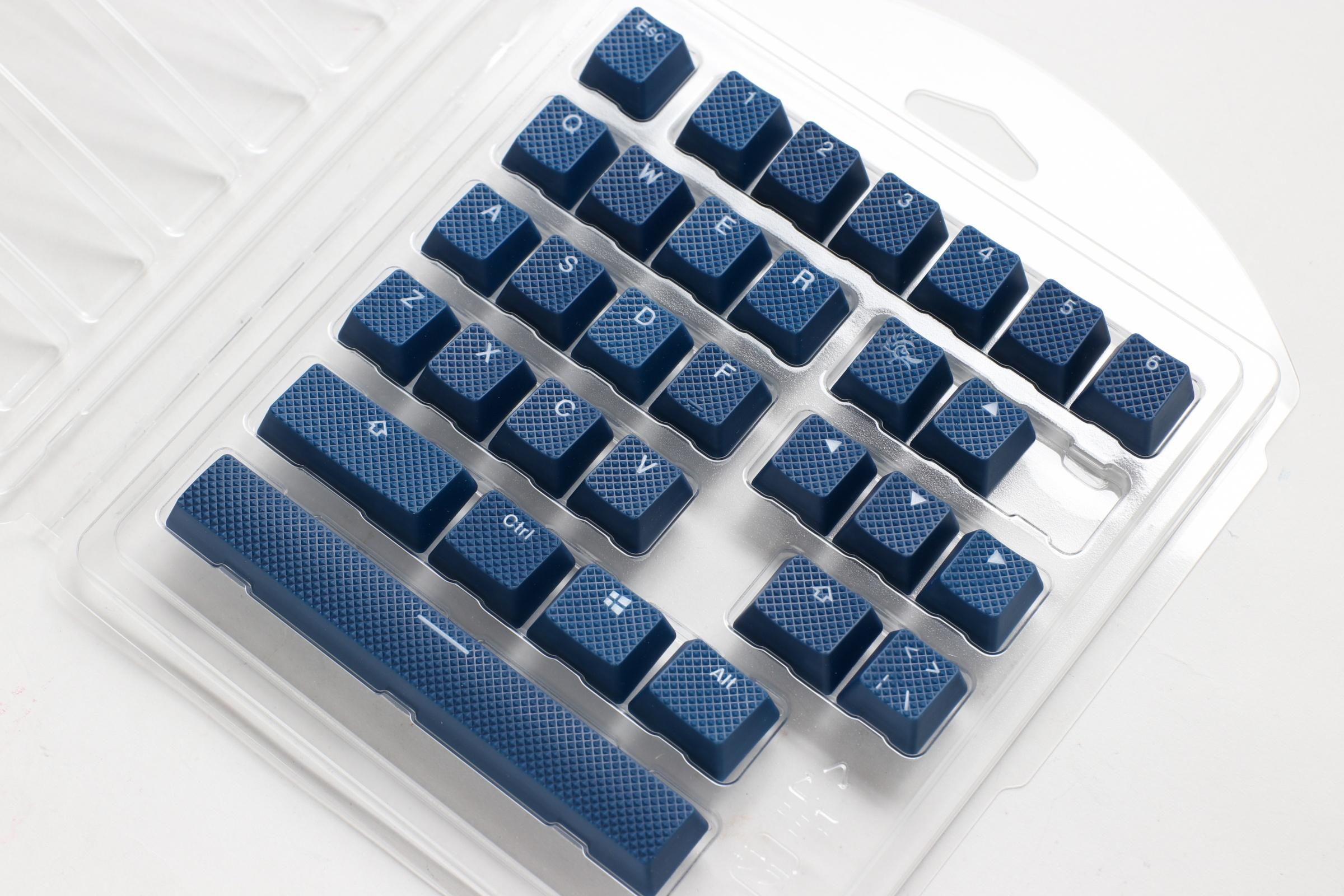 Клавиши для механической клавиатуры Ducky Navy 31-Keycap Set Rubber Backlit Double-Shot US Layout