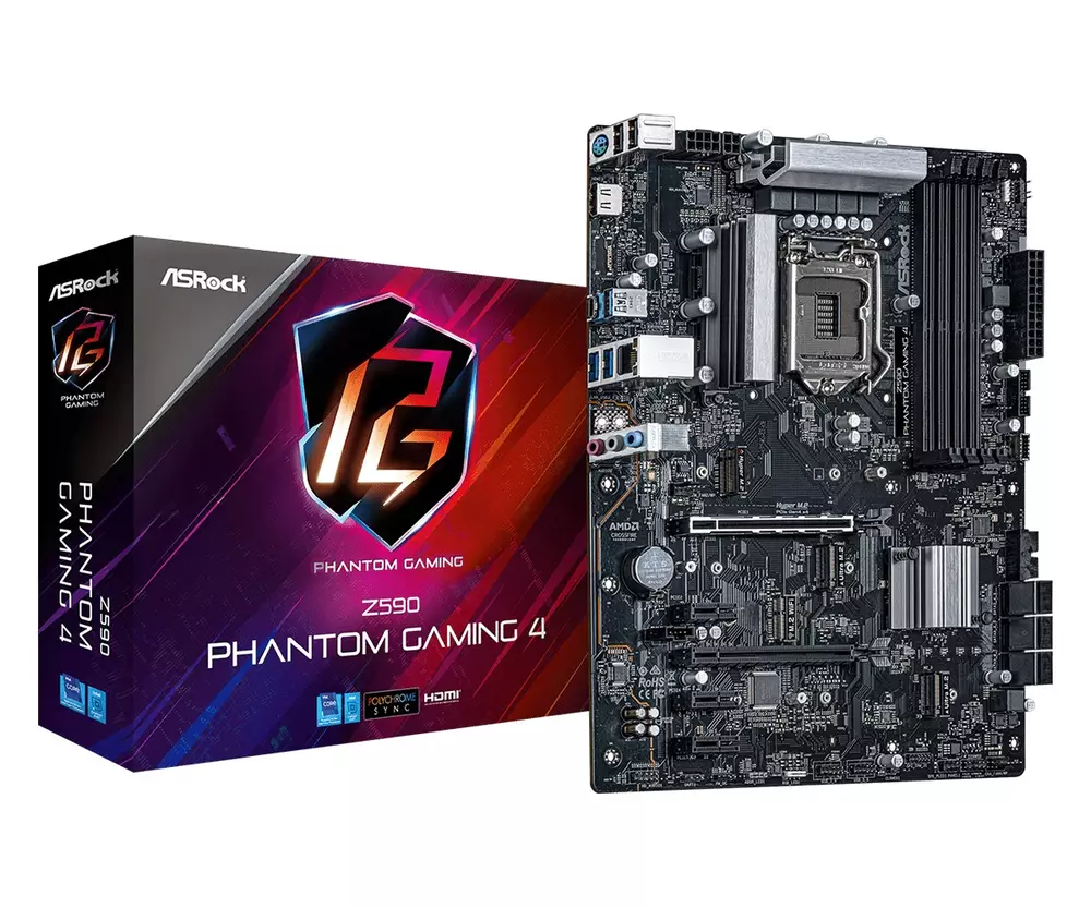Дънна платка Asrock Z590 Phantom Gaming 4