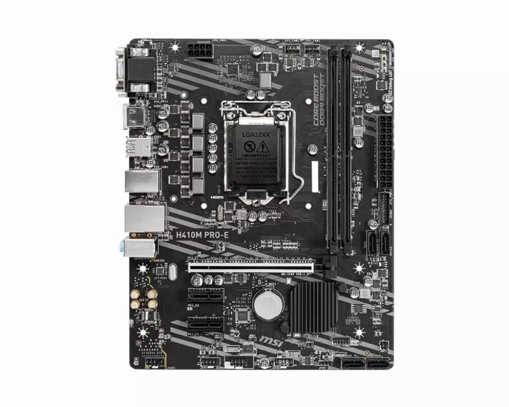Дънна платка MSI H410M PRO-E