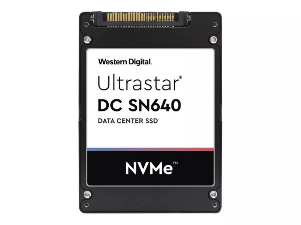Диск SSD Server WD ULTRASTAR DC SN640 SFF-7 7MM 960GB PCIe TLC