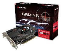 Видео карта BIOSTAR Radeon RX550, 2GB, GDDR5, 128 bit, DVI-I, HDMI, DisplayPort