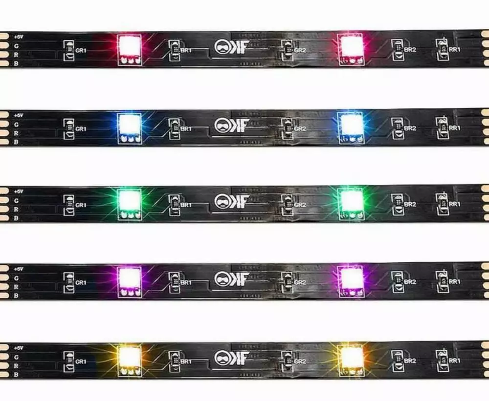 KontrolFreek Gaming Lights Kit - RGB лента USB (3.6m)
