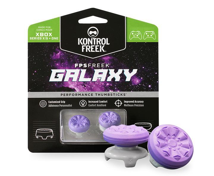 Αντικαταστάσιμα κουμπιά Thumb Grips KontrolFreek Galaxy XBox Series X|S / One, μωβ