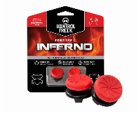Сменяеми бутончета Thumb Grips KontrolFreek Inferno PRO за Nintendo Switch Pro Controller, червени