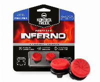 Сменяеми бутончета Thumb Grips KontrolFreek Inferno PS4/PS5 за Dual Shock/Dual Sense, червени