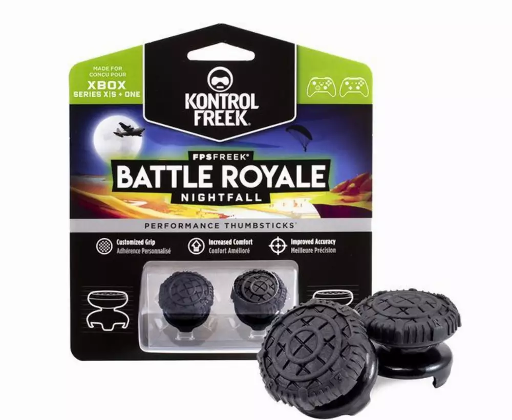 Сменяеми бутончета Thumb Grips KontrolFreek Nightfall XBox Series X|S / One, черни