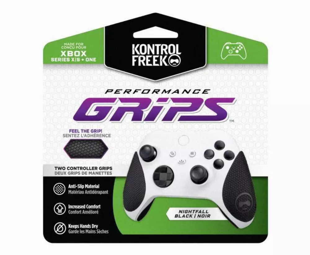 Аксесоар Performance Grips KontrolFreek Original Grips за XBox Series X|S / One, черен