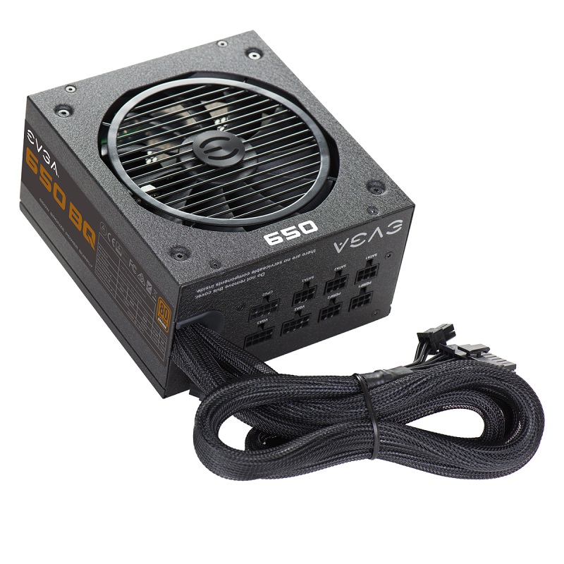 Комбо видео карта + захранване EVGA GeForce RTX 2060 SC GAMING 6GB + EVGA 650BQ 650W 80+ Bronze Semi Modular