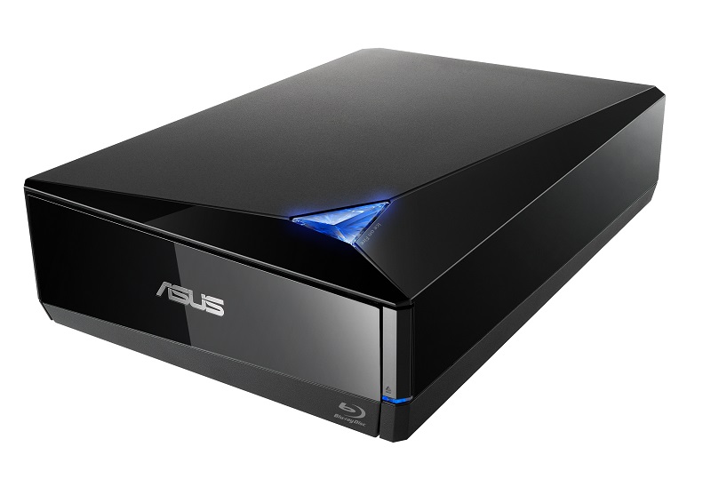 Външно оптично устройство ASUS TurboDrive BW-16D1X-U Ultra-fast 16X Blu-Ray burner