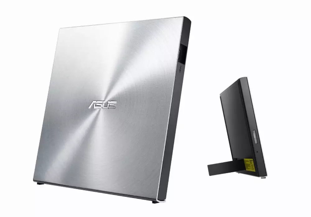 Външно оптично устройство ASUS ASUS SDRW-08U5S-U Silver Ultra-slim portable 8X DVD burner