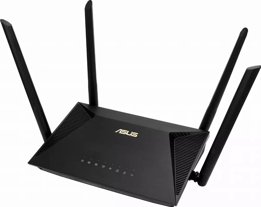 Безжичен рутер ASUS RT-AX53U, AX1800 Dual Band WiFi 6 (802.11ax)
