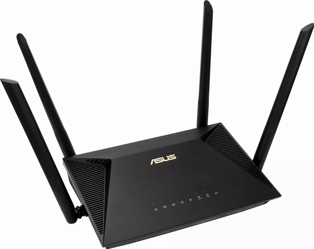 Безжичен рутер ASUS RT-AX53U, AX1800 Dual Band WiFi 6 (802.11ax)