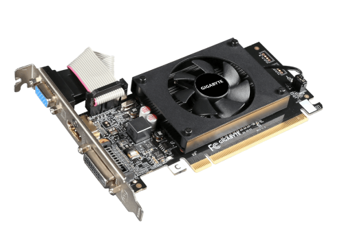Видео карта Gigabyte GeForce GT 710 2GB DDR3 - N710D3-2GL
