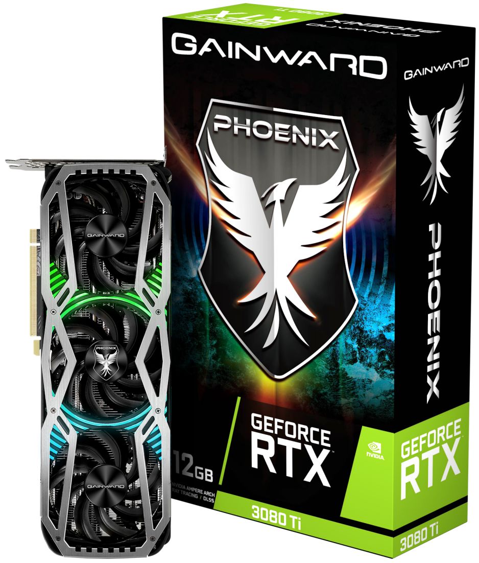 Видео карта Gainward GeForce RTX 3080 Ti Phoenix OC 12GB GDDR6X