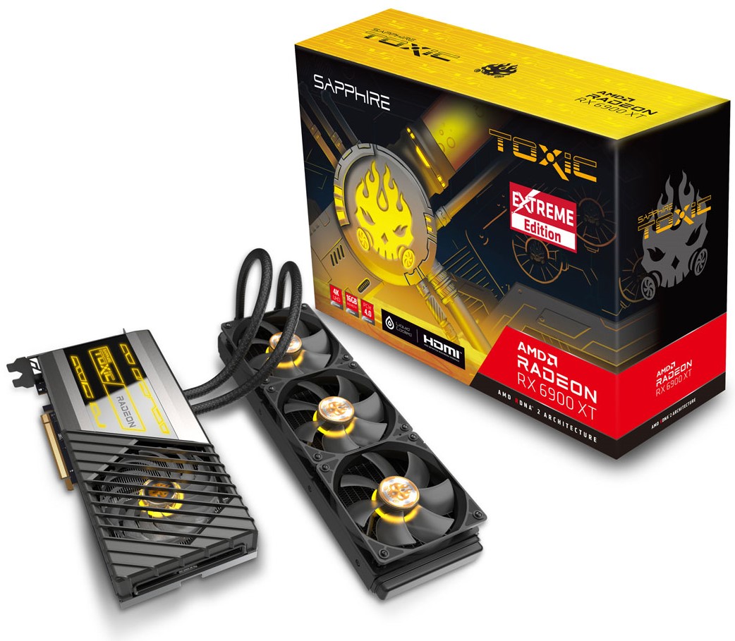 Видео карта Sapphire AMD Radeon RX 6900 XT 16GB  TOXIC EXTREME EDITION 11308-08-20G