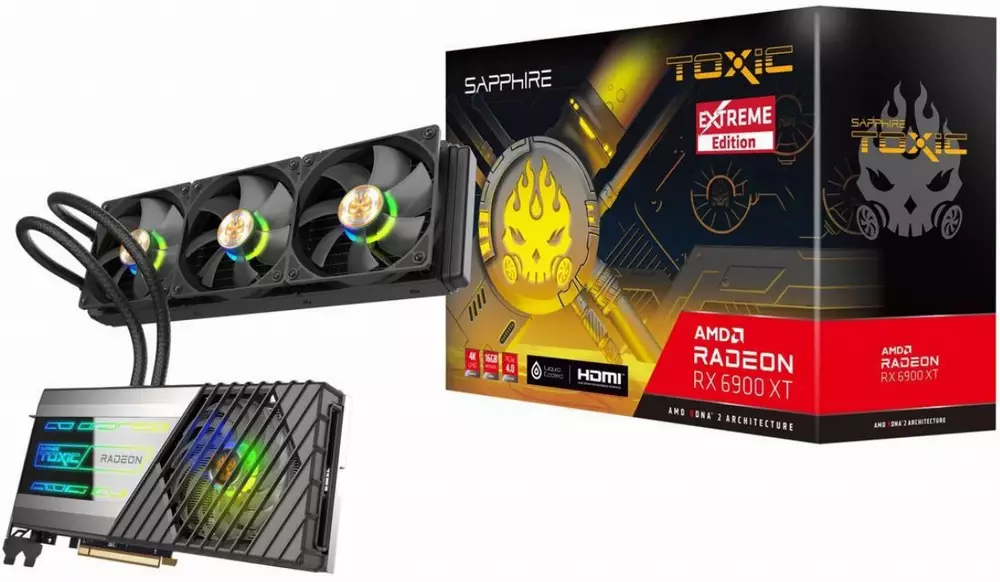 Видео карта Sapphire AMD Radeon RX 6900 XT 16GB TOXIC EXTREME EDITION 11308-08-20G