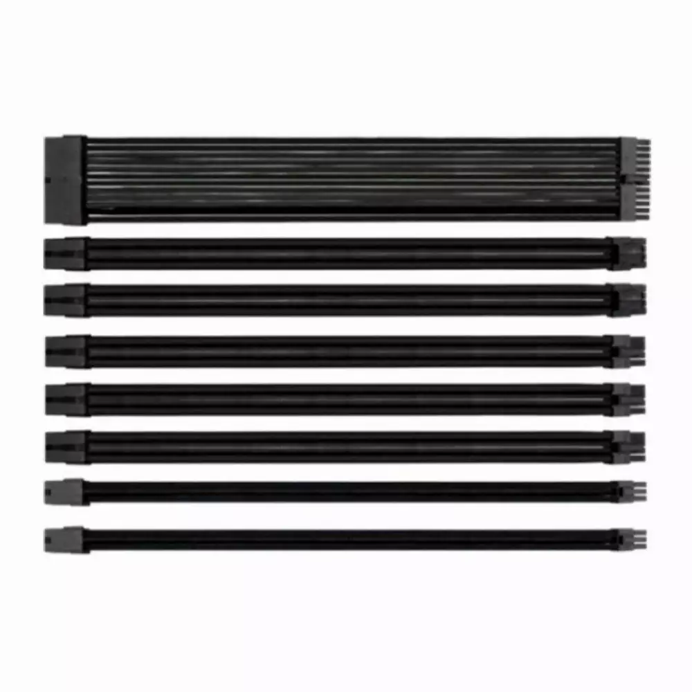 Комплект оплетени кабели Thermaltake TtMod Black