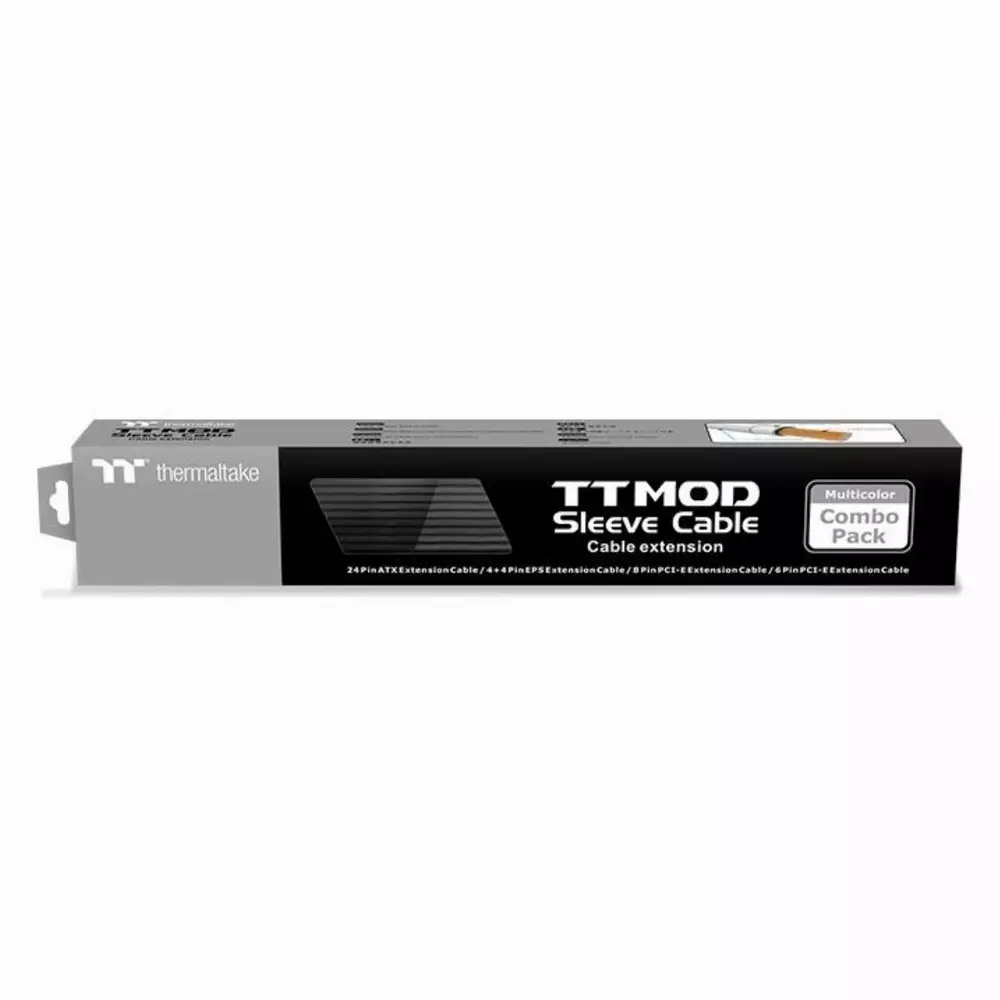 Комплект оплетени кабели Thermaltake TtMod Black