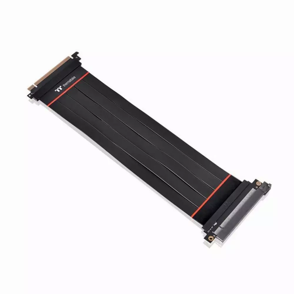 Kабел за вертикален монтаж за видео карта Thermaltake TT Premium PCI-E Riser Universal GPU Extender Riser Cable PCI-E 4.0 x16, 300mm