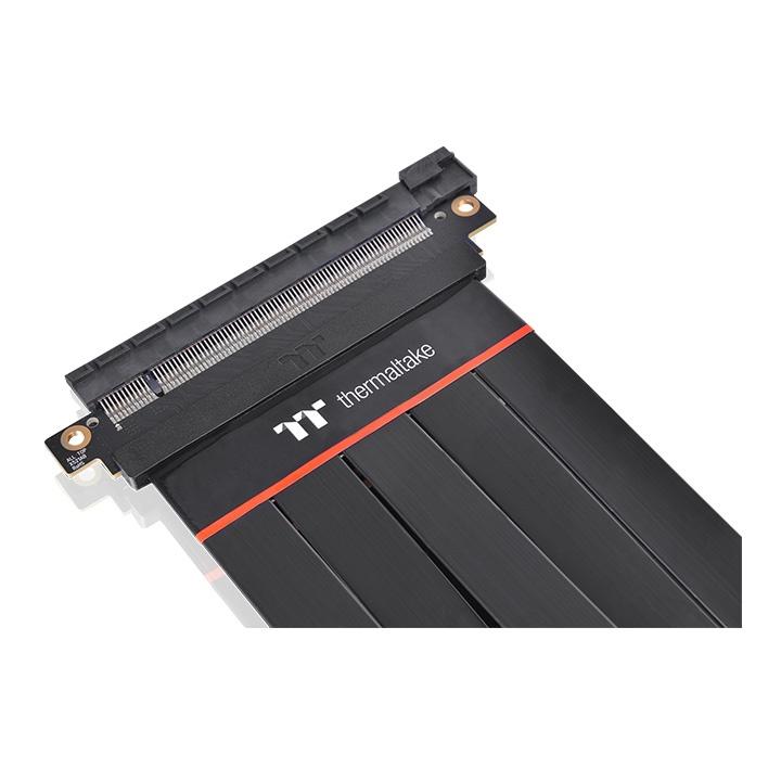 Kабел за вертикален монтаж за видео карта Thermaltake TT Premium PCI-E Riser Universal GPU Extender Riser Cable PCI-E 4.0 x16, 300mm