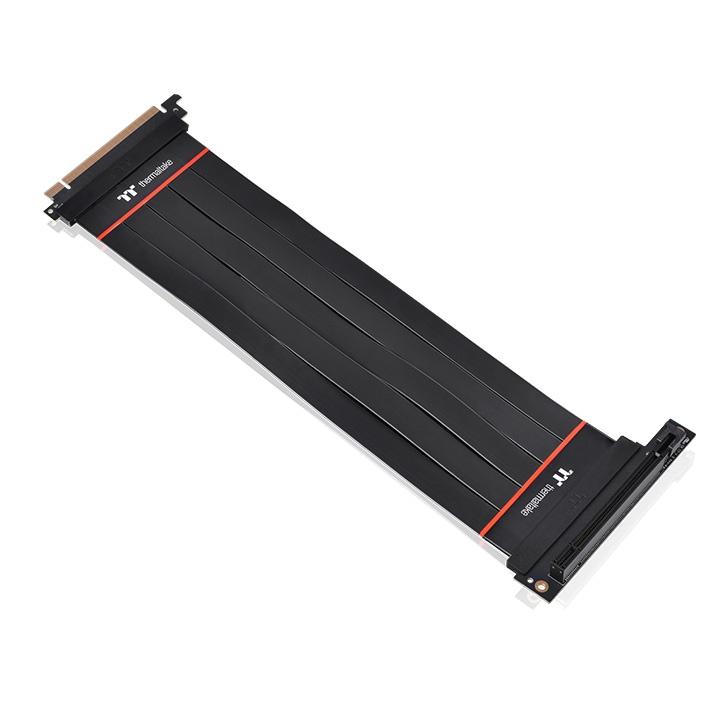 Kабел за вертикален монтаж за видео карта Thermaltake TT Premium PCI-E Riser 90° Universal GPU Extender Riser Cable PCI-E 4.0 x16, 300mm