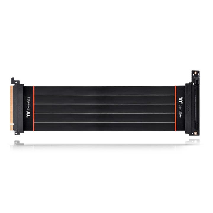 Kабел за вертикален монтаж за видео карта Thermaltake TT Premium PCI-E Riser 90° Universal GPU Extender Riser Cable PCI-E 4.0 x16, 300mm