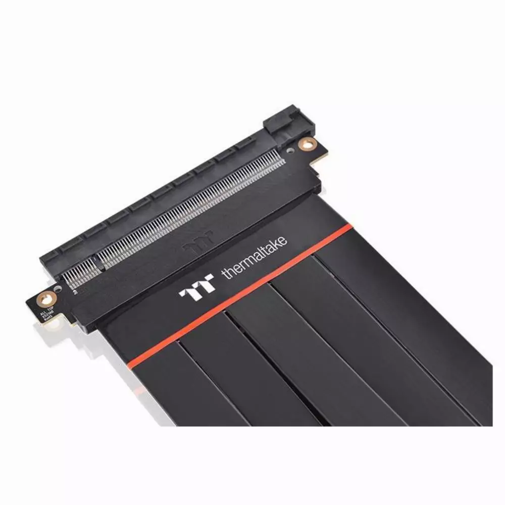 Kабел за вертикален монтаж за видео карта Thermaltake TT Premium PCI-E Riser Universal GPU Extender Riser Cable PCI-E 4.0 x16, 600mm