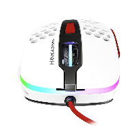 Геймърска мишка Xtrfy M4 Tokyo RGB Бял/Червен - XG-M4-RGB-TOKYO