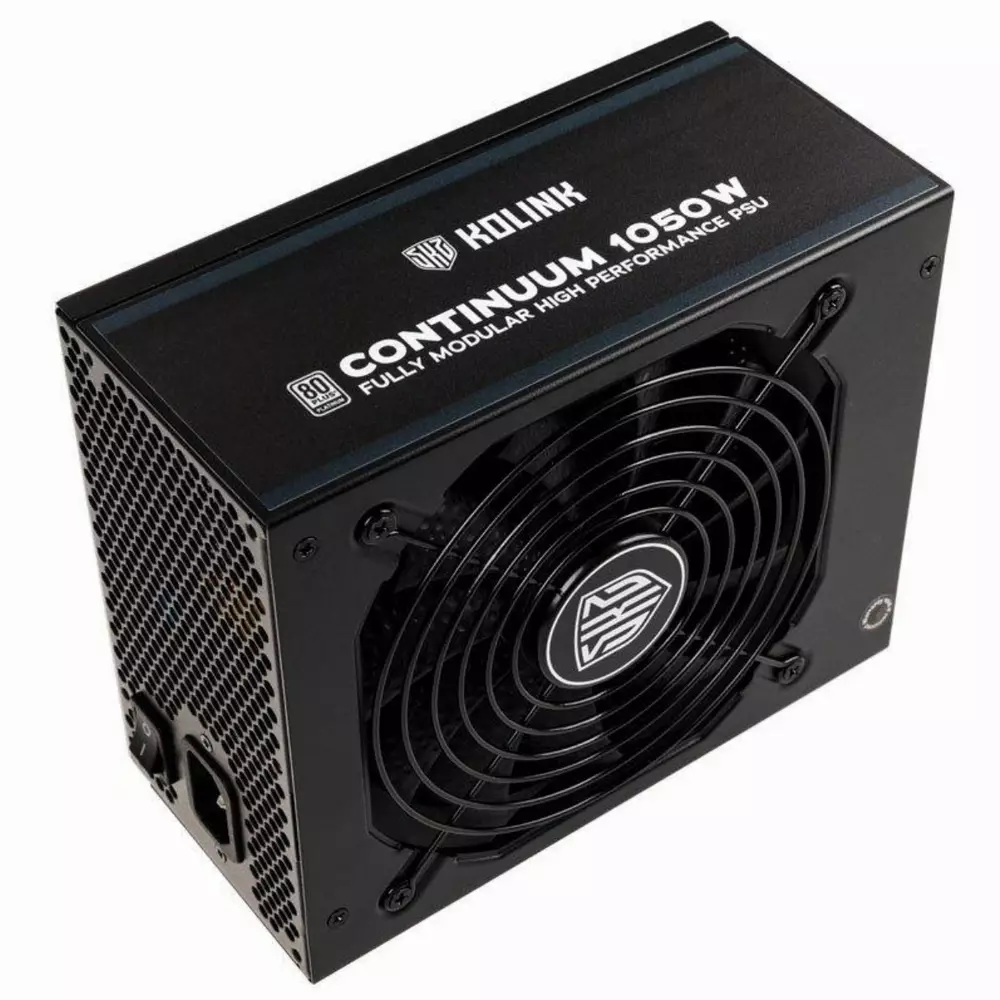 Захранване Kolink Continuum 1050W 80 PLUS Platinum Fully Modular