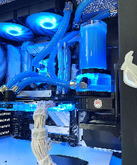 Геймърски компютър Mystique Custom Water Build (AMD Ryzen 7 5800X, 16GB, RTX 3080 10GB, 500GB SSD, 850W)