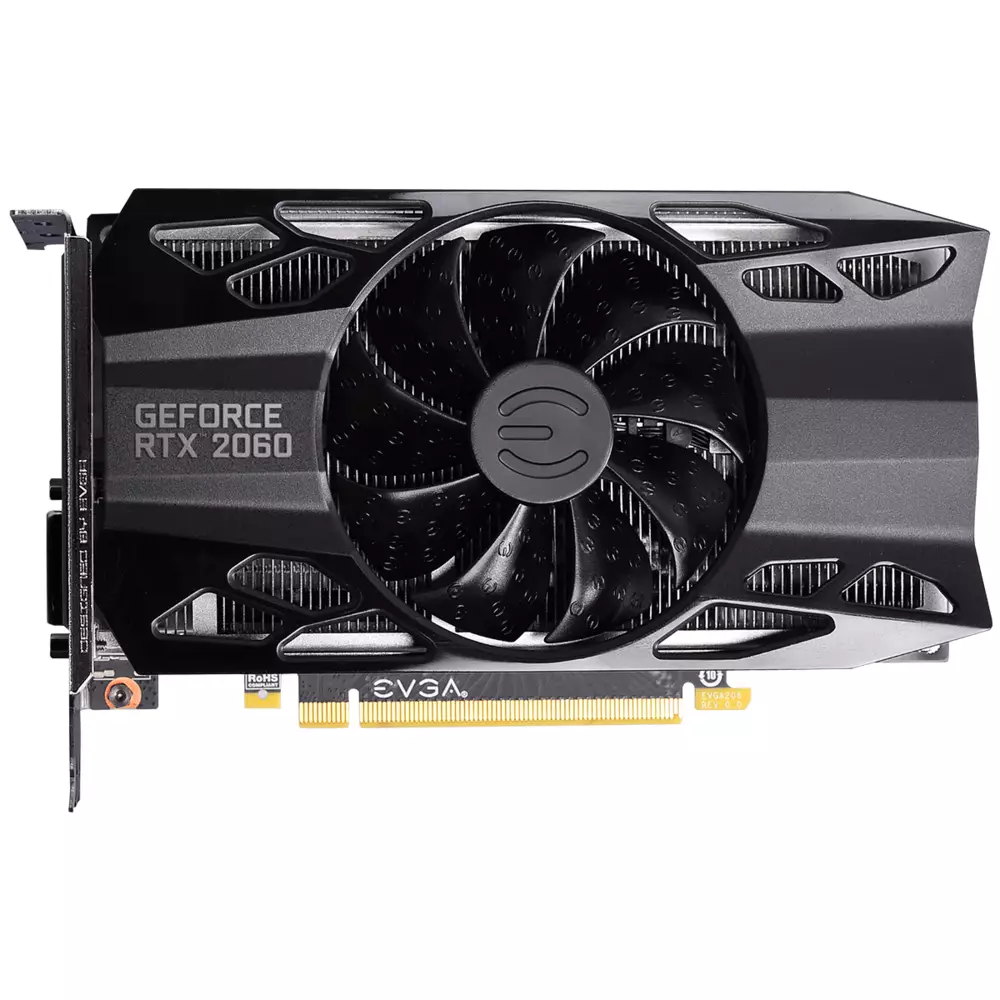 Видео карта EVGA GeForce RTX 2060 SC GAMING 6GB GDDR6 - 06G-P4-2062-KR 