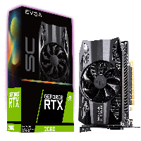 Видео карта EVGA GeForce RTX 2060 SC GAMING 6GB GDDR6 - 06G-P4-2062-KR 