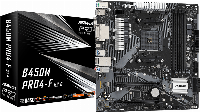 Дънна платка ASRock B450M Pro4-F R2.0