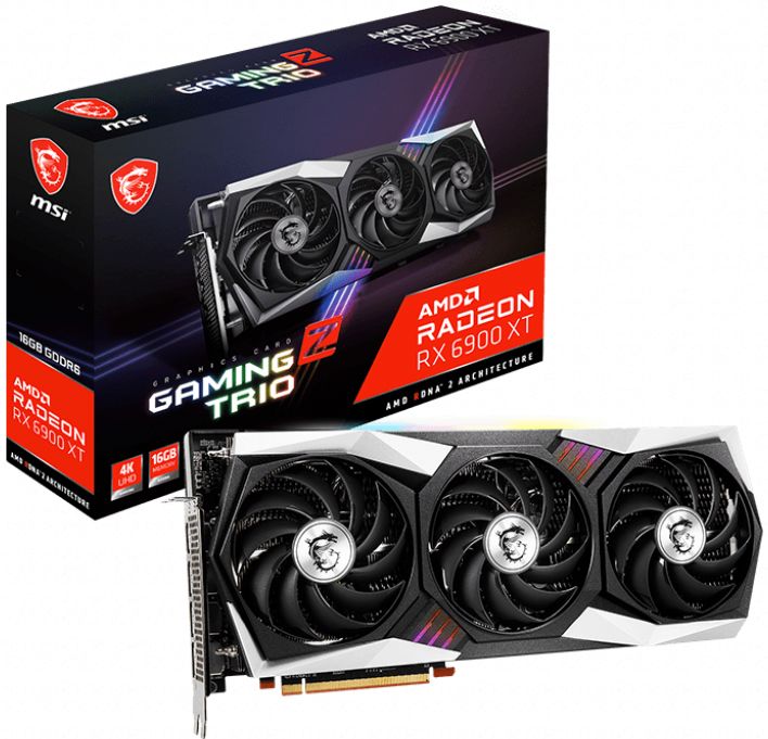 Κάρτα γραφικών MSI Radeon RX 6900 XT GAMING Z TRIO 16G GDDR6 - 912-V395-022
