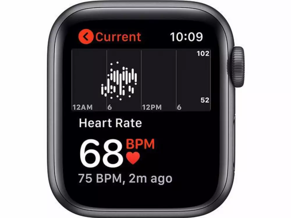 Смарт часовник Apple Watch SE, 44mm Space Grey Sport band