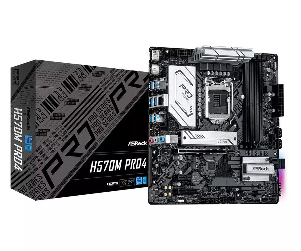 Дънна платка ASROCK H570M PRO4 