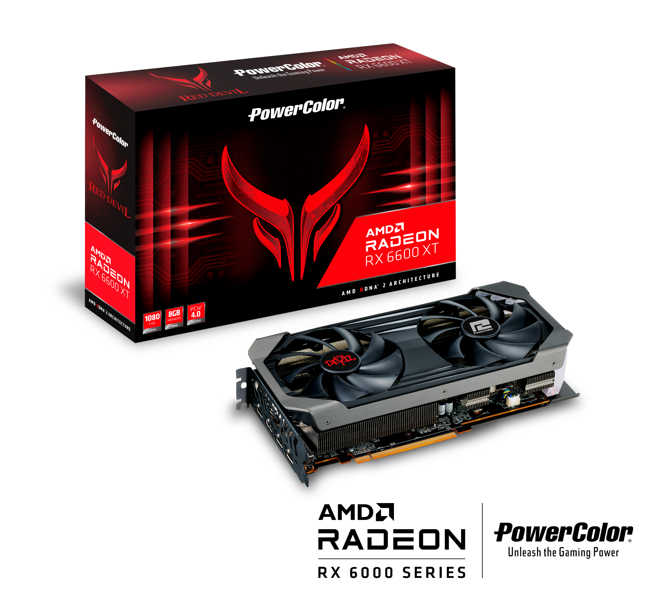 Видео карта PowerColor Red Devil Radeon RX 6600 XT 8GB GDDR6