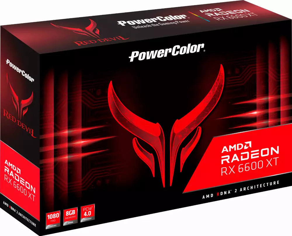 Видео карта PowerColor Red Devil Radeon RX 6600 XT 8GB GDDR6