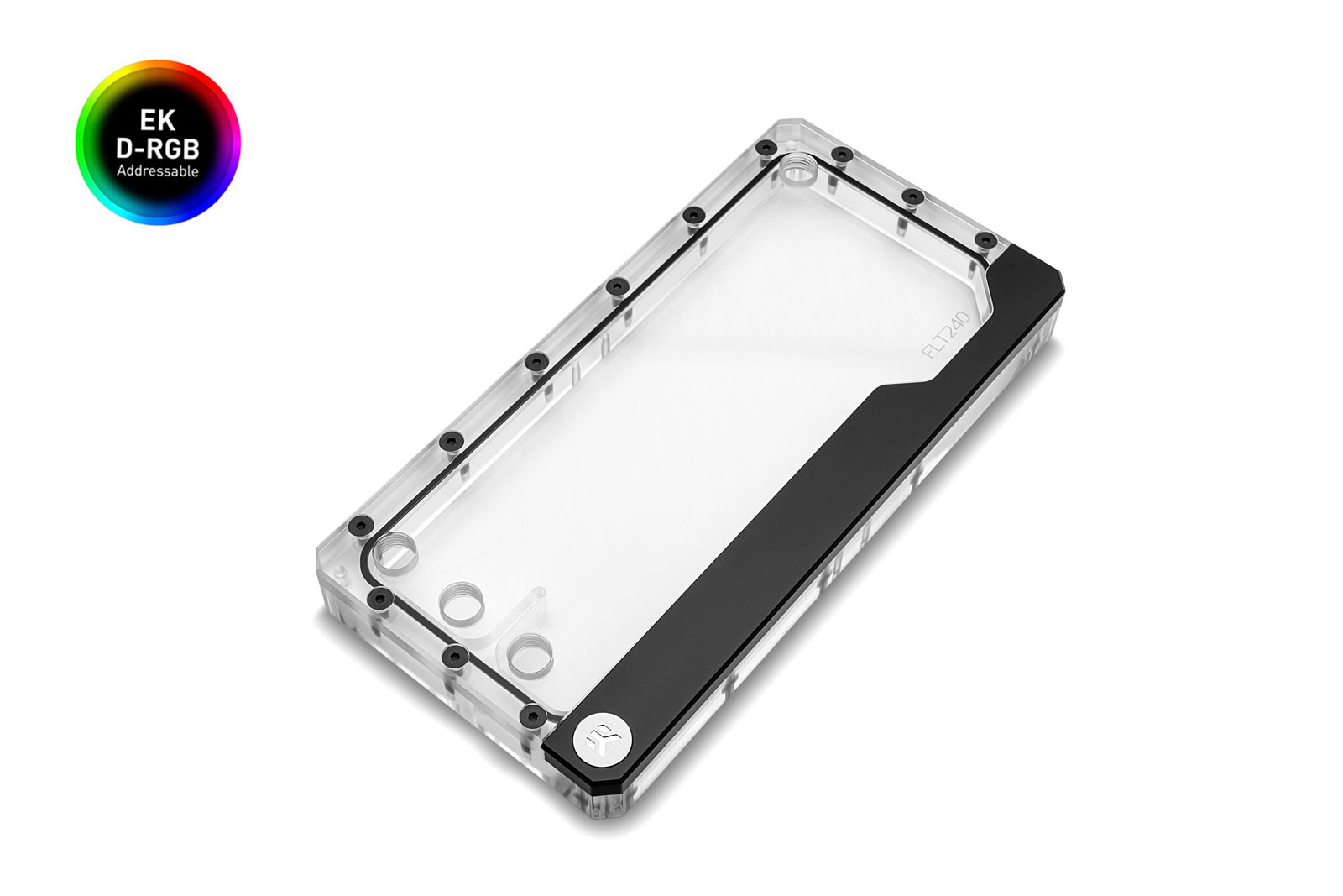 Резервоар EK-Quantum Volume FLT 240 D-RGB - Plexi