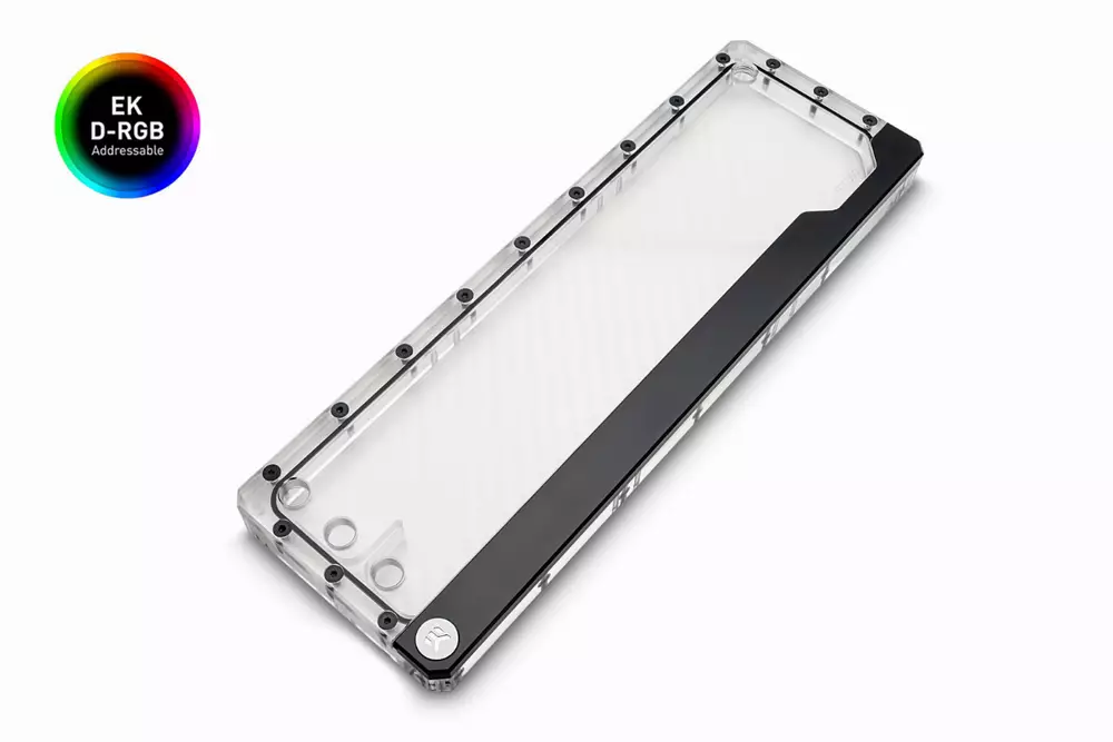 Резервоар EK-Quantum Volume FLT 360 D-RGB - Plexi