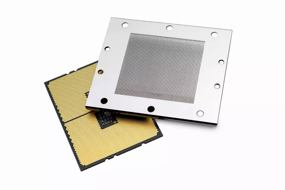 Воден блок за процесор EK-Quantum Velocity sTR4 D-RGB - Nickel + Plexi