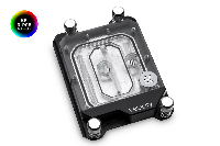 Воден блок за процесор EK-Quantum Velocity sTR4 D-RGB - Nickel + Plexi