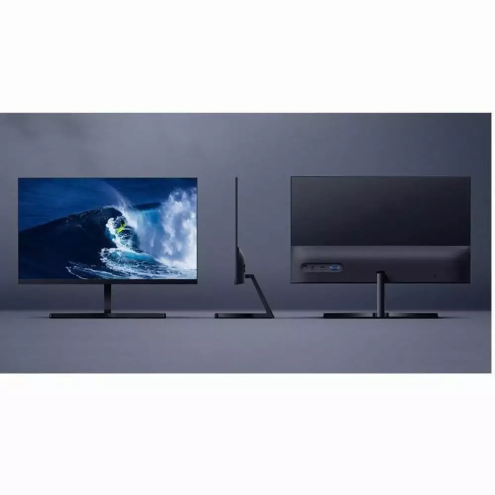 Монитор Xiaomi Mi Desktop 1C (BHR4510GL), 23.8" (60.45 cm) IPS, Full HD, HDMI, VGA, Черен