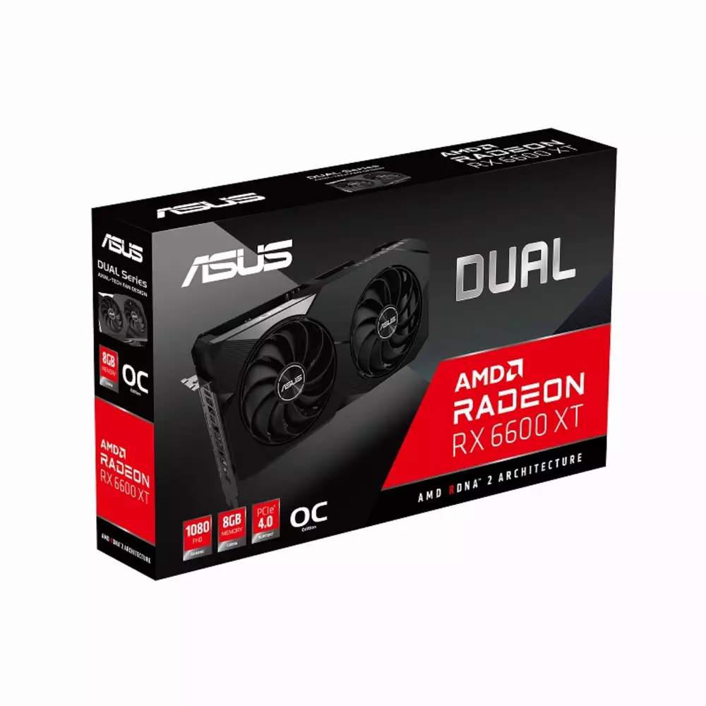  Комбо оферта ASUS DUAL AMD Radeon RX 6600 XT OC 8GB + ASUS PRIME B550M-A