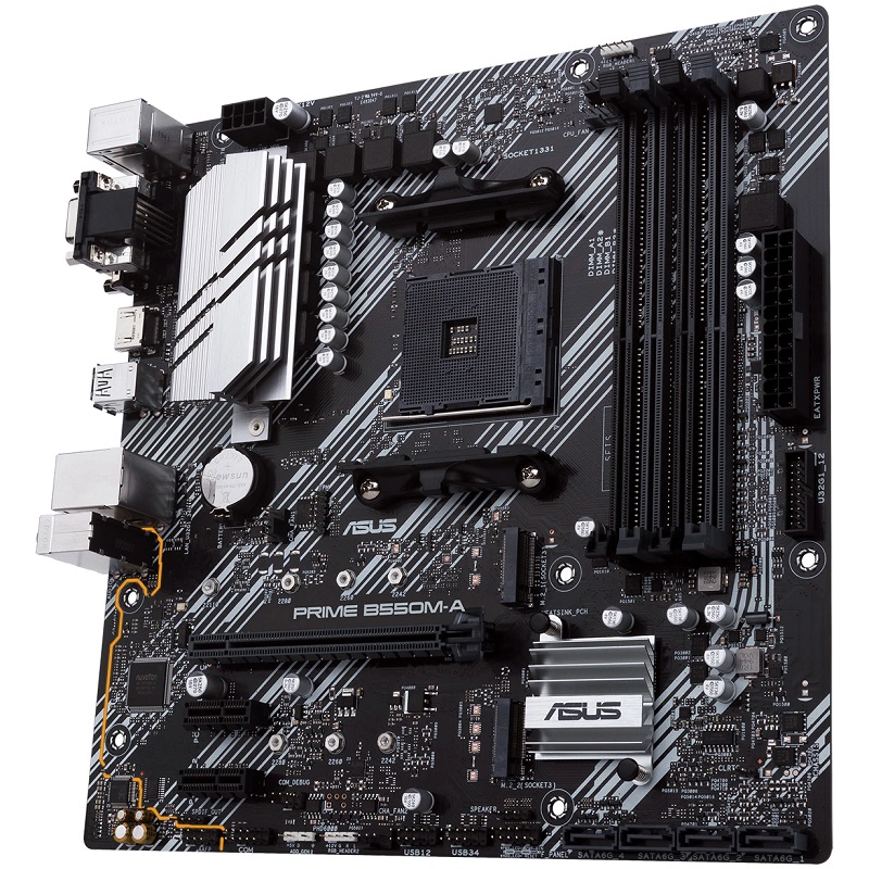  Комбо оферта ASUS DUAL AMD Radeon RX 6600 XT OC 8GB + ASUS PRIME B550M-A