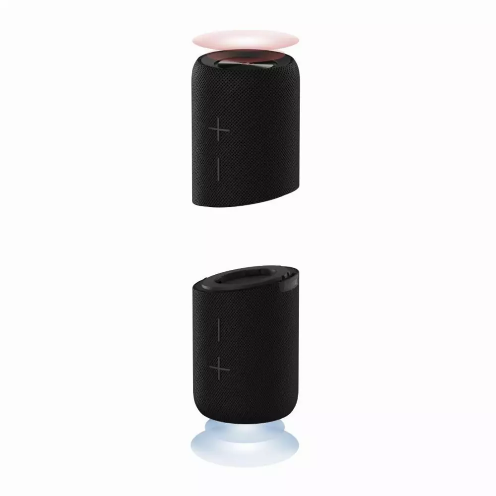 Блутут мобилна колонка от 2 части HAMA Twin 2.0, 2 x 10 W, Черен