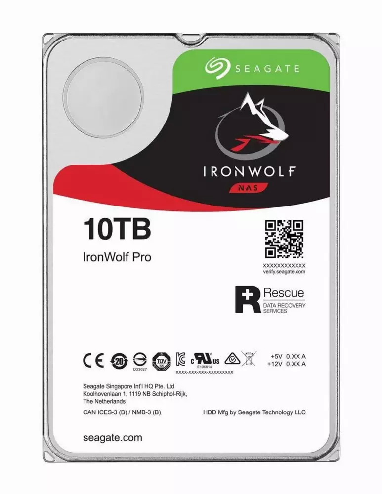 Хард диск SEAGATE IronWolf Pro 10TB 256MB 7200 rpm SATA 6.0Gb/s - ST10000NE0008